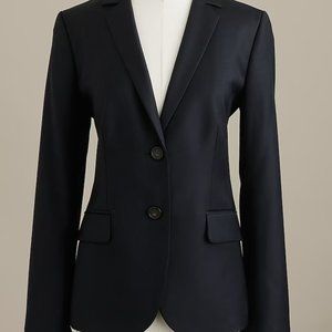 J. Crew 1035 Classic Navy Suit in Super 120's Wool